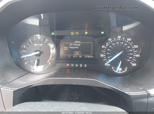 2FMPK3J83JBB80245 2018 FORD EDGE Silver Вид задніх сидінь