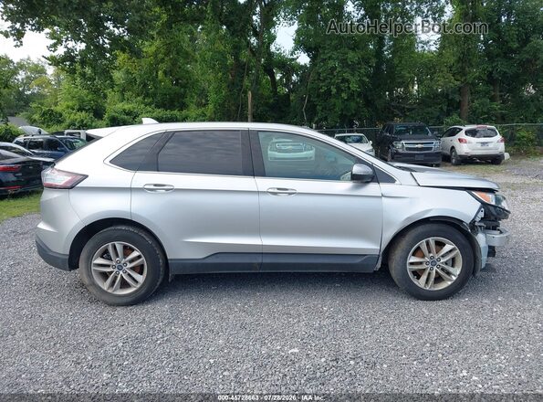 2FMPK3J83JBB80245 2018 FORD EDGE Silver Вид задньої частини салону