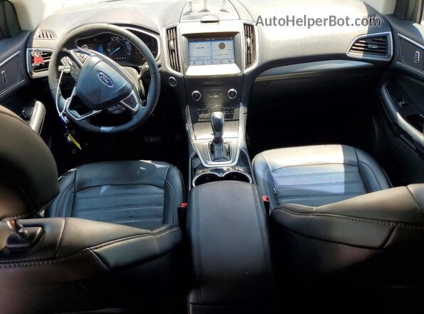 2FMPK3J84HBB15494 2017 FORD EDGE Burgundy Vista del salpicadero