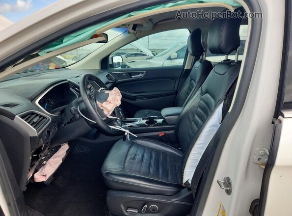 2FMPK3J84HBC63175 2017 FORD EDGE White Vista interior delantera