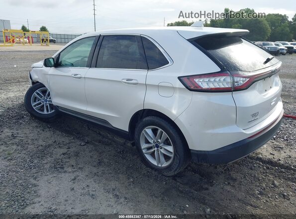 2FMPK3J84JBB11967 2018 FORD EDGE White Հետևի ձախ