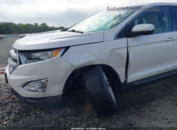 2FMPK3J84JBB11967 2018 FORD EDGE White Դիմացի տեսք