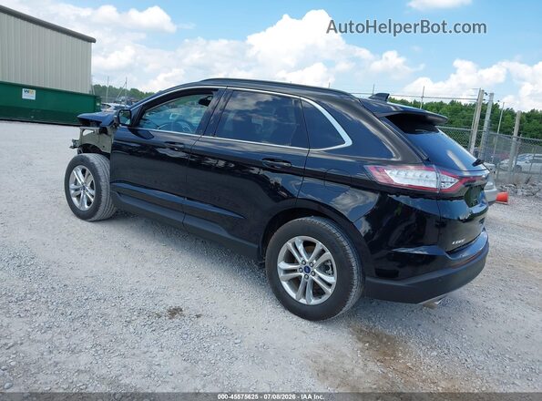 2FMPK3J85HBB77874 2017 FORD EDGE Черный Задняя левая четверть