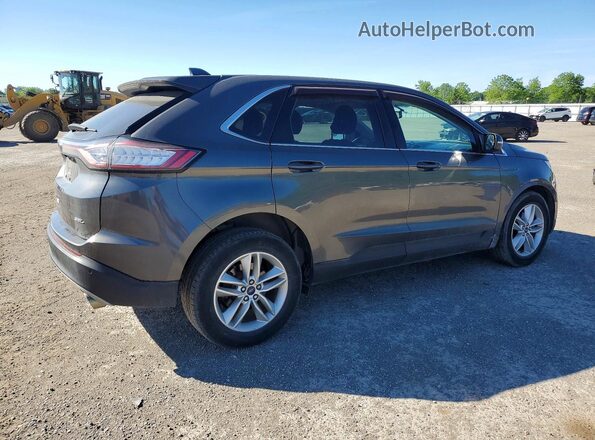 2FMPK3J85HBB92584 2017 FORD EDGE Black Задня права чверть