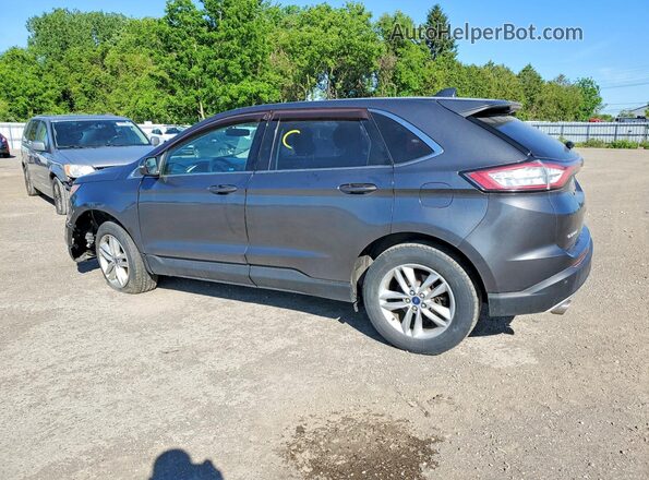 2FMPK3J85HBB92584 2017 FORD EDGE Black Задня ліва чверть