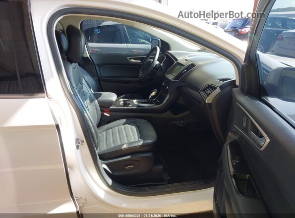 2FMPK3J85HBC54629 2017 FORD EDGE Black Front interior view