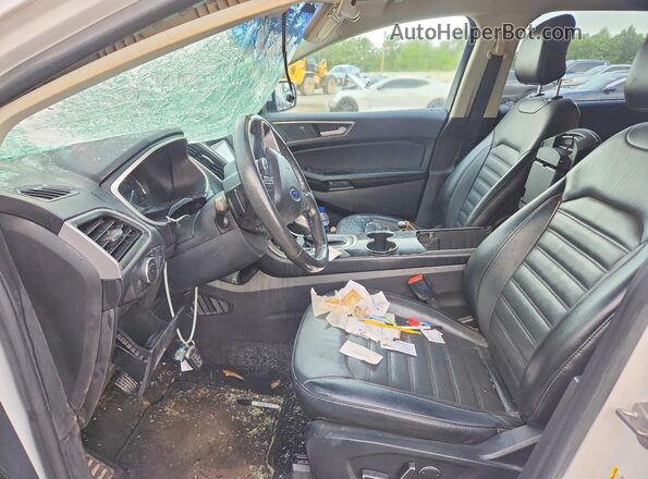 2FMPK3J86HBC07481 2017 FORD EDGE White წინა სალონის ხედი