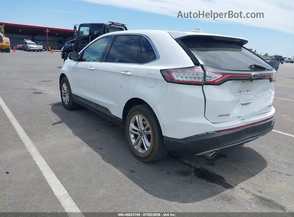 2FMPK3J87GBC07181 2016 FORD EDGE White Trasero izquierdo