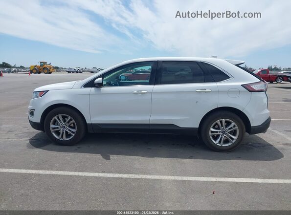 2FMPK3J87GBC07181 2016 FORD EDGE White Vista interior de 360 grados