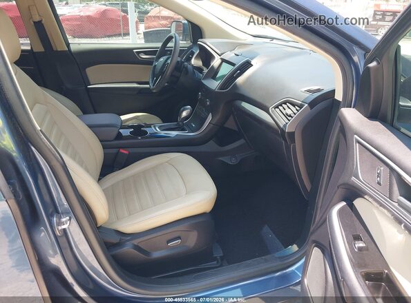 2FMPK3J87JBB84637 2018 FORD EDGE Blue Vista interior delantera