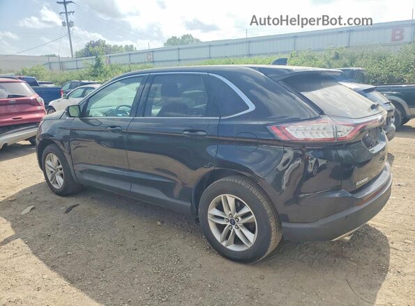 2FMPK3J88HBB82616 2017 FORD EDGE Черный Задняя левая четверть
