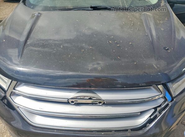 2FMPK3J88HBB82616 2017 FORD EDGE Черный Вид подкапотного пространства