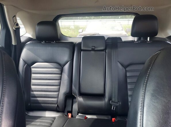 2FMPK3J88HBB82616 2017 FORD EDGE Черный Вид задних сидений