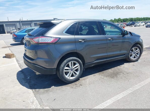 2FMPK3J88HBC16909 2017 FORD EDGE Серый Задняя правая четверть