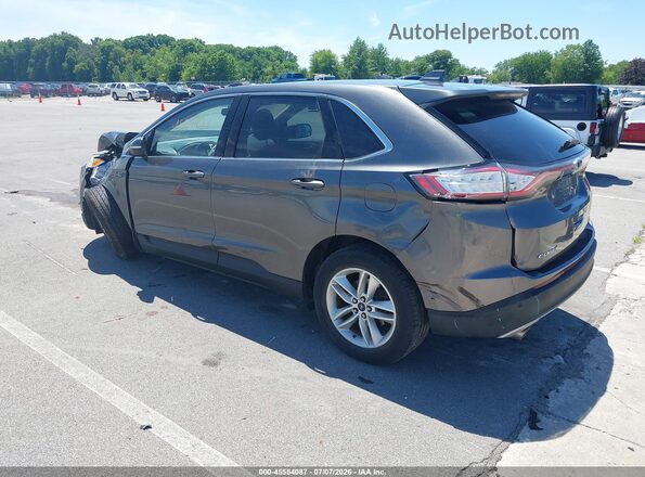 2FMPK3J88HBC16909 2017 FORD EDGE Серый Задняя левая четверть