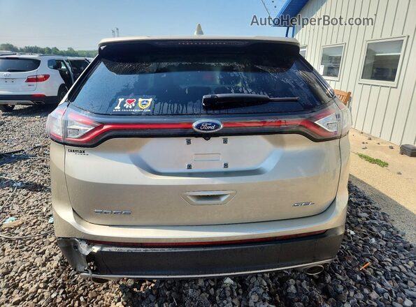 2FMPK3J88HBC60683 2017 FORD EDGE Beige Հետևի տեսք