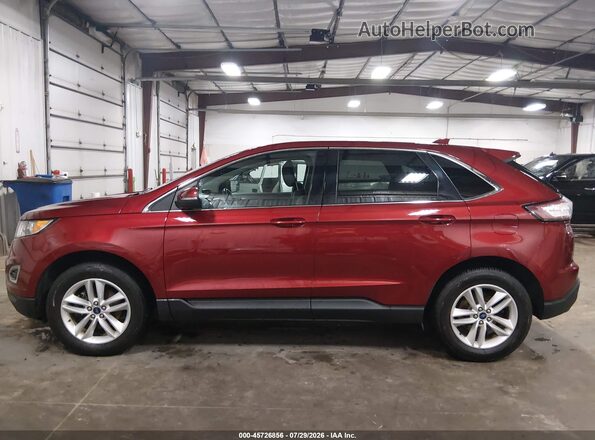 2FMPK3J88JBC50242 2018 FORD EDGE Red Vista interior de 360 grados