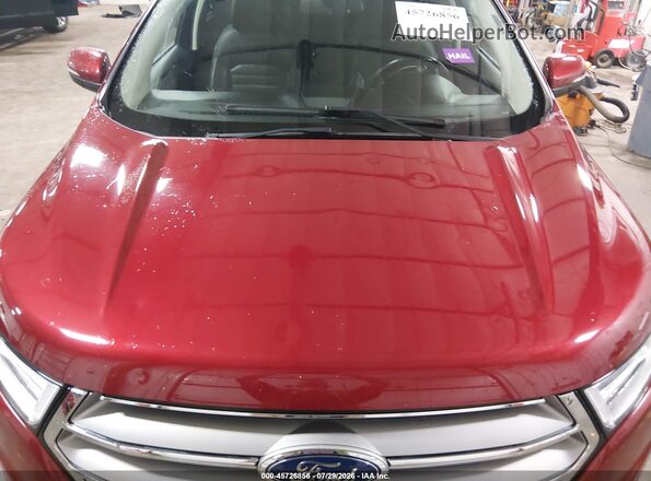 2FMPK3J88JBC50242 2018 FORD EDGE Red Vista frontal