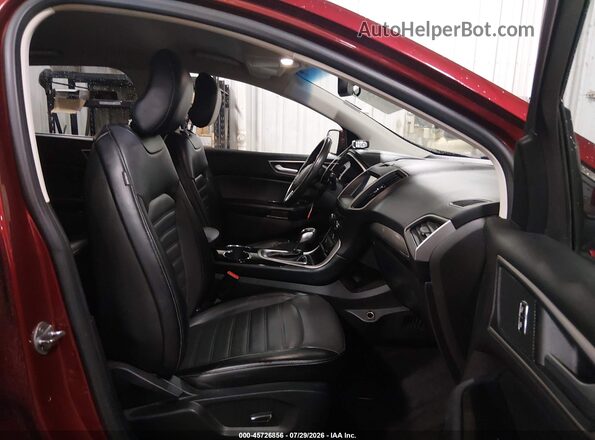 2FMPK3J88JBC50242 2018 FORD EDGE Red Vista interior delantera