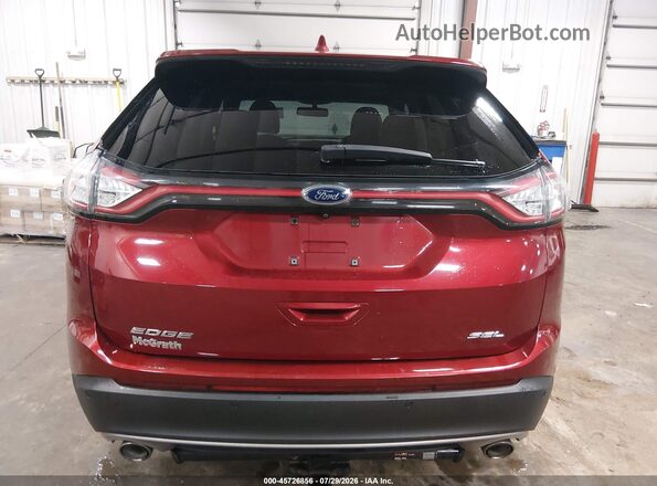 2FMPK3J88JBC50242 2018 FORD EDGE Red 
