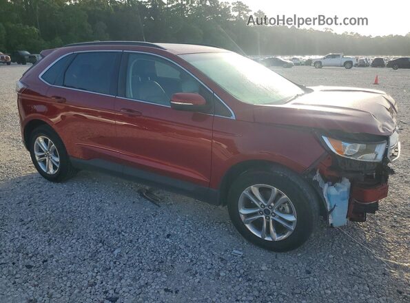 2FMPK3J89HBC30978 2017 FORD EDGE Red Przód prawy