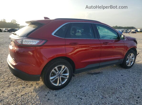 2FMPK3J89HBC30978 2017 FORD EDGE Red Tył prawy