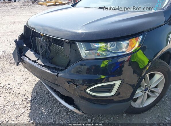 2FMPK3J89HBC67030 2017 FORD EDGE Черный Вид спереди