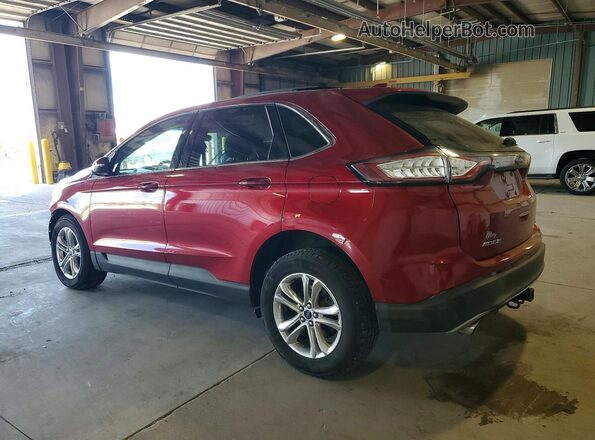 2FMPK3J89JBC10509 2018 FORD EDGE Red Trasero izquierdo