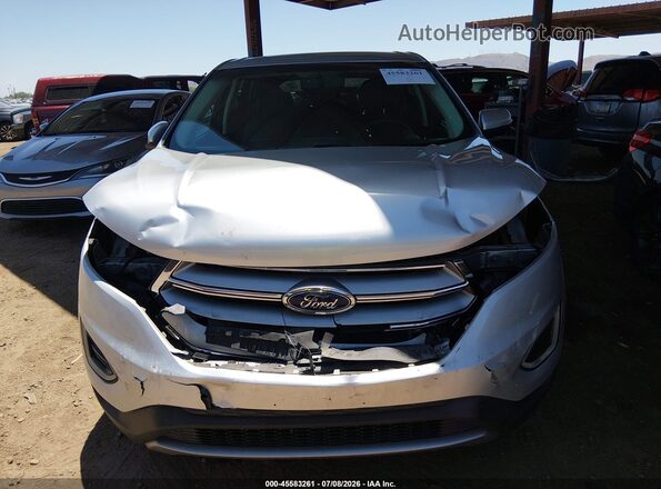 2FMPK3J89JBC27729 2018 FORD EDGE Silver წინა ხედი