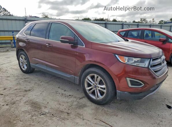 2FMPK3J8XGBC40174 2016 FORD EDGE Maroon Առջևի աջ