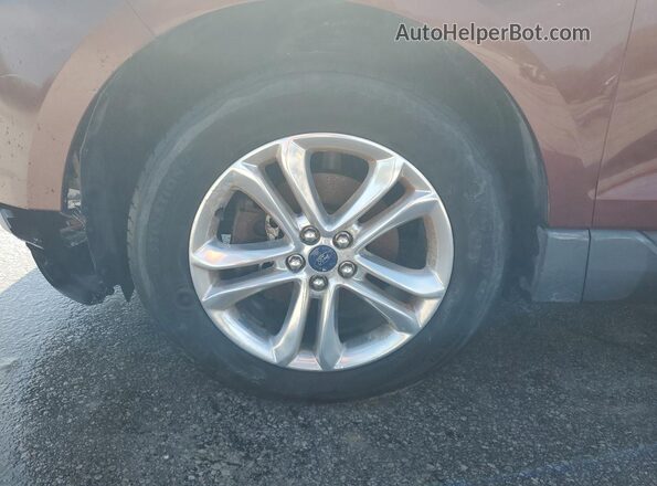 2FMPK3J8XGBC40174 2016 FORD EDGE Maroon 