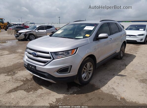 2FMPK3J8XHBC68347 2017 FORD EDGE Silver Przód lewy