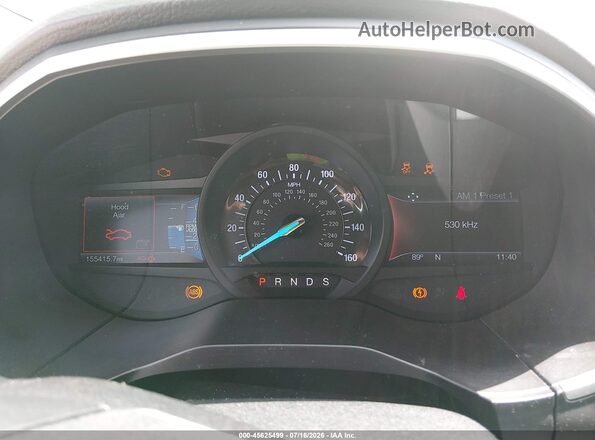 2FMPK3J8XHBC68347 2017 FORD EDGE Silver Widok tylnych siedzeń