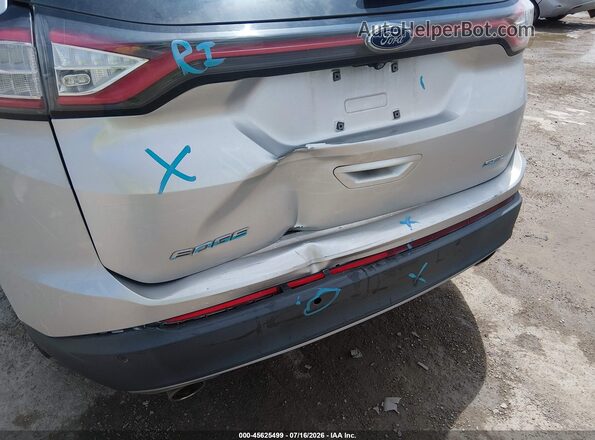 2FMPK3J8XHBC68347 2017 FORD EDGE Silver Widok z przodu