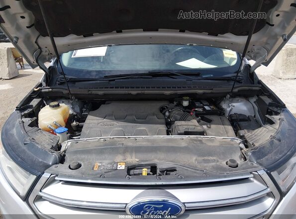 2FMPK3J8XHBC68347 2017 FORD EDGE Silver Widok z tyłu