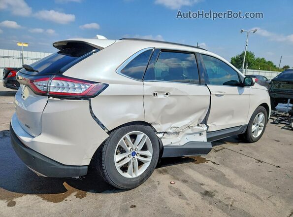 2FMPK3J8XJBB30071 2018 FORD EDGE White Tył prawy