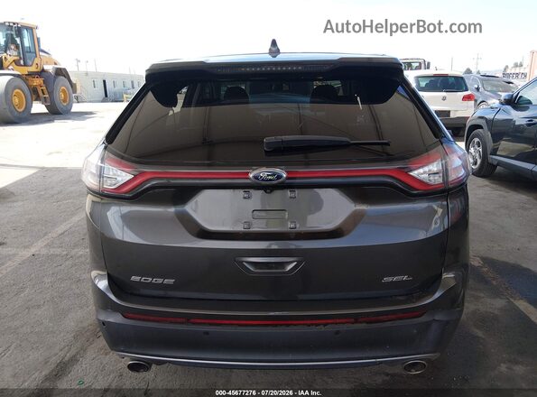 2FMPK3J8XJBB39997 2018 FORD EDGE Gray 