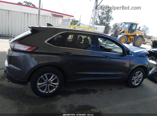 2FMPK3J8XJBB39997 2018 FORD EDGE Gray Instrument cluster view