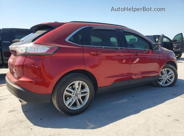 2FMPK3J90GBC33887 2016 FORD EDGE Red უკანა მარჯვენა