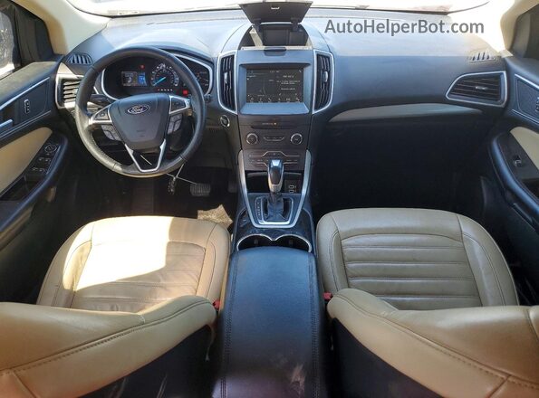 2FMPK3J90GBC33887 2016 FORD EDGE Red წინა პანელის ხედი