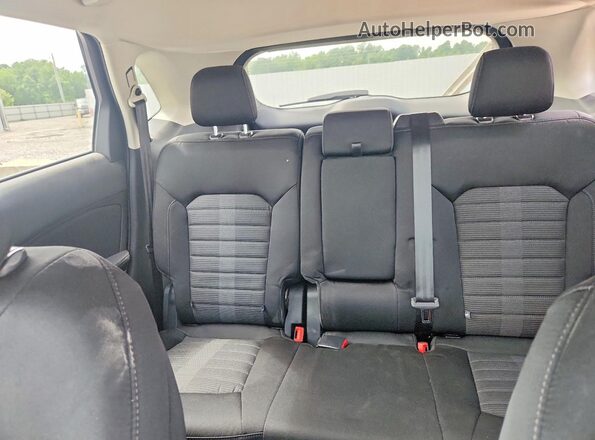 2FMPK3J90HBB15534 2017 FORD EDGE Blue Vista de los asientos traseros