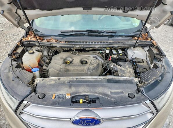 2FMPK3J90HBB45357 2017 FORD EDGE Gold Вид підкапотного простору