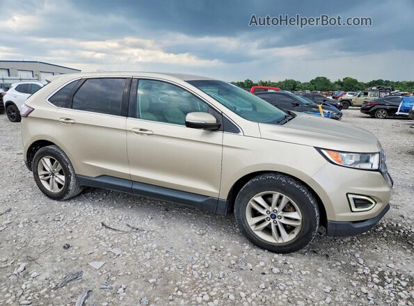 2FMPK3J90HBB45357 2017 FORD EDGE Gold Передня права чверть