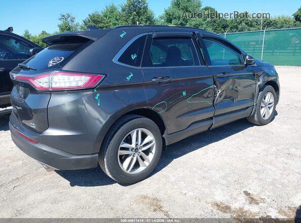 2FMPK3J90JBB62083 2018 FORD EDGE Gray უკანა მარჯვენა