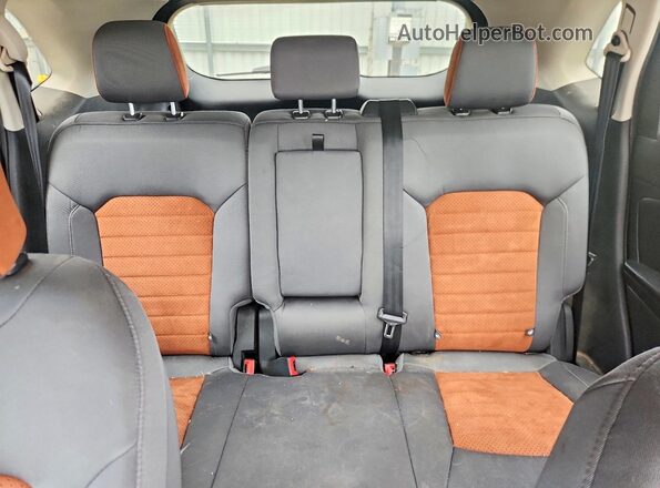 2FMPK3J90JBC23299 2018 FORD EDGE Black Вид задніх сидінь