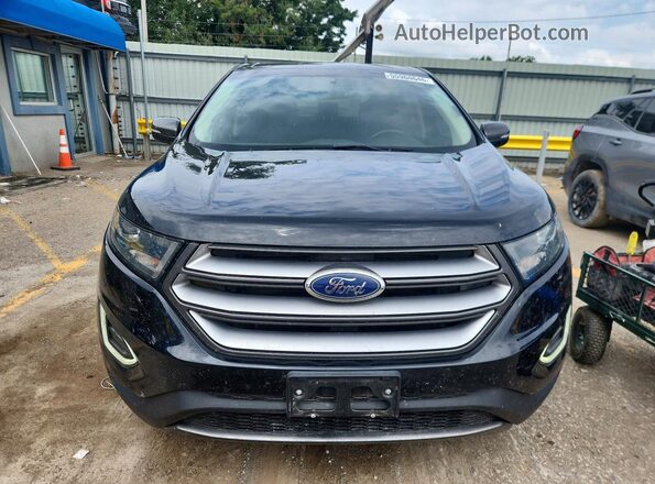 2FMPK3J90JBC23299 2018 FORD EDGE Black Вид спереду