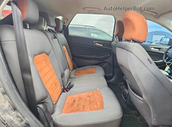 2FMPK3J90JBC23299 2018 FORD EDGE Black Вид задньої частини салону