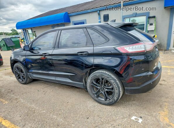 2FMPK3J90JBC23299 2018 FORD EDGE Black Задня ліва чверть