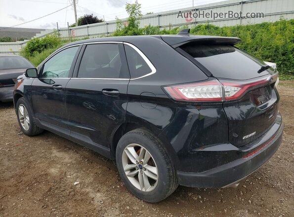 2FMPK3J90JBC23867 2018 FORD EDGE Black Tył lewy