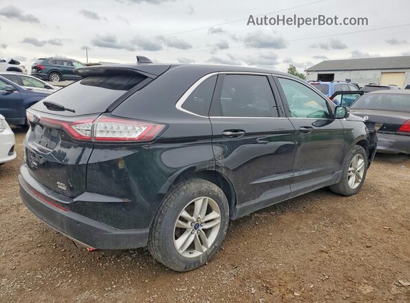 2FMPK3J90JBC23867 2018 FORD EDGE Black Tył prawy